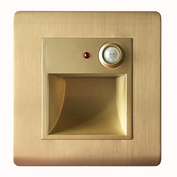 luxurious led nightlight aluminum+brush finish champagne gold pir motion detector+light sensor stair kitchen step lamp footlight
luxurious led nightlight aluminum+brush finish champagne gold pir motion detector+light sensor stair kitchen step lamp footlight