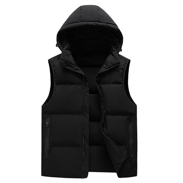 men's vests 80% white duck down vest winter hoodies jacket men windproof thick coats on both sides homme clothing oversized, Black;white
men's vests 80% white duck down vest winter hoodies jacket men windproof thick coats on both sides homme clothing oversized, Black;white