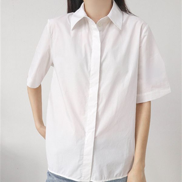 2021 new camisa de manga curta mulher turn-down colarinho branco algodo escritrio senhora blusa e 9bav, Black
2021 new camisa de manga curta mulher turn-down colarinho branco algodo escritrio senhora blusa e 9bav, Black
