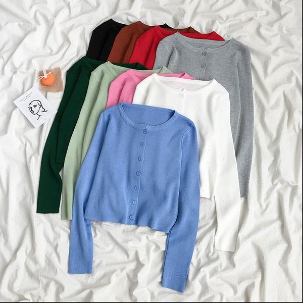 basic casual knitted sweater cardigan women 2021 spring and summer new womens stretch slim knit cardigan coat jacket, White;black
basic casual knitted sweater cardigan women 2021 spring and summer new womens stretch slim knit cardigan coat jacket, White;black
