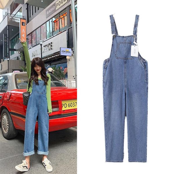 women's jeans women high waist casual denim bib pants straight overalls boyfriend for straps plus size trousers rompers, Blue
women's jeans women high waist casual denim bib pants straight overalls boyfriend for straps plus size trousers rompers, Blue