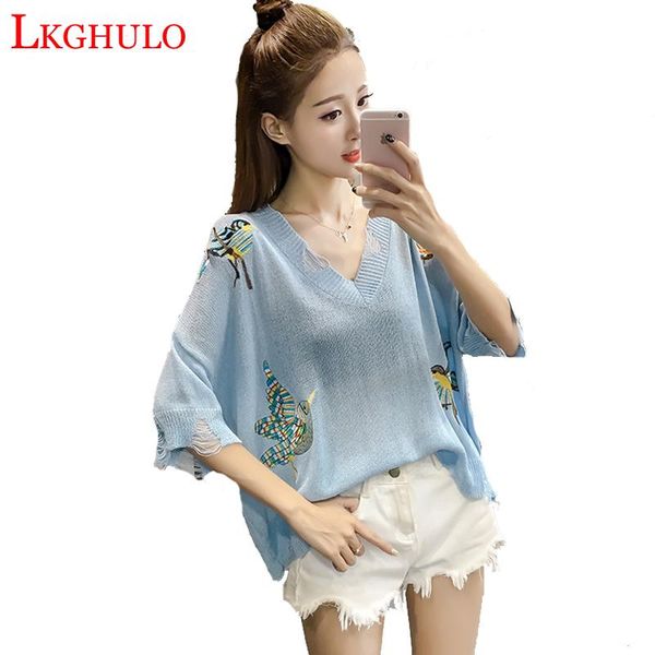 women's sweaters ice silk embroidery swan thin women pullover knitted sweater shrug fives quarter crochet female v-neck woman pullovers, White;black
women's sweaters ice silk embroidery swan thin women pullover knitted sweater shrug fives quarter crochet female v-neck woman pullovers, White;black