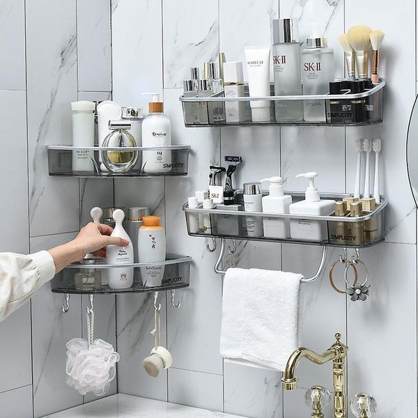 multifunction storage shelf for bathroom home wc shampoo towel rack with hooks corner shelf organizer bathroom accessories
multifunction storage shelf for bathroom home wc shampoo towel rack with hooks corner shelf organizer bathroom accessories