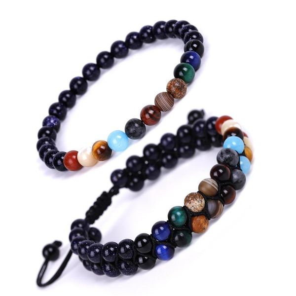 link, chain natural stone beads bracelet for women men bangles lava agates quartz chakra yoga bracelets jewelry gifts, Black
link, chain natural stone beads bracelet for women men bangles lava agates quartz chakra yoga bracelets jewelry gifts, Black