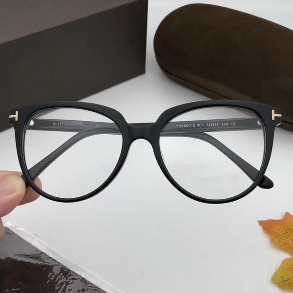 luxury designer glasses tf5600 cat-eye acetate frames with original customized into precription eyewear myopia hyperopic progressive glasses, White;black
luxury designer glasses tf5600 cat-eye acetate frames with original customized into precription eyewear myopia hyperopic progressive glasses, White;black