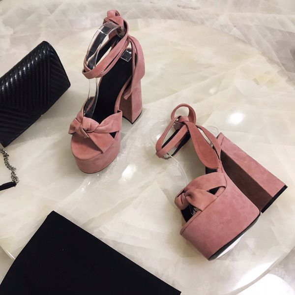 designer luxury sandals ladies bianca pink suede ankle strap sandals heel platform sandal slippers with box, Black
designer luxury sandals ladies bianca pink suede ankle strap sandals heel platform sandal slippers with box, Black