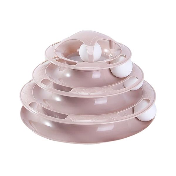 cat toys fun 4 levels of interactive play moving balls teaser kitten toy gift exerciser game anti slip active 
cat toys fun 4 levels of interactive play moving balls teaser kitten toy gift exerciser game anti slip active