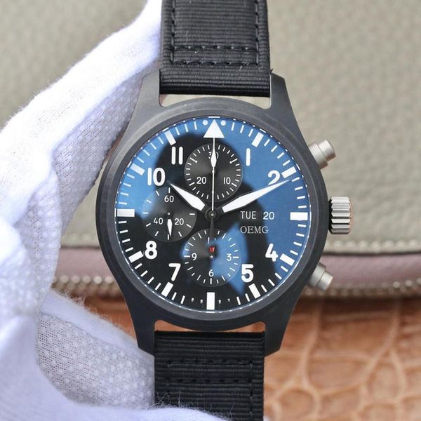 wristwatches men's watch luxury automatic mechanical multifunctional chronograph iw389101 leather strap 1:1, Slivery;brown
wristwatches men's watch luxury automatic mechanical multifunctional chronograph iw389101 leather strap 1:1, Slivery;brown