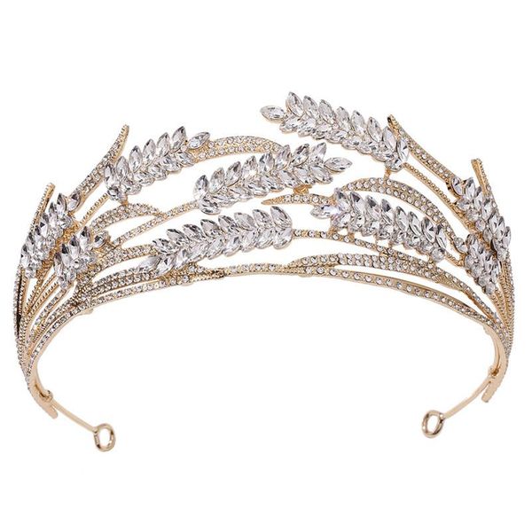 hair clips & barrettes baroque wheat ears crystal tiaras and crown triangle princess pageant headband wedding accessories evening bridal jew, Golden;silver
hair clips & barrettes baroque wheat ears crystal tiaras and crown triangle princess pageant headband wedding accessories evening bridal jew, Golden;silver