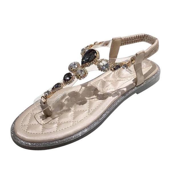 summer new fashion women's sandals flat crystal casual outdoor female shoes flip flops nightclub pole dancing ladies shoes, Black
summer new fashion women's sandals flat crystal casual outdoor female shoes flip flops nightclub pole dancing ladies shoes, Black