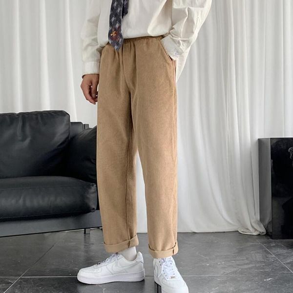 men's pants mens corduroy pure cotton straight casual elastic waist 2021 winter brand clothing trousers big size 5xl 4xl, Black
men's pants mens corduroy pure cotton straight casual elastic waist 2021 winter brand clothing trousers big size 5xl 4xl, Black