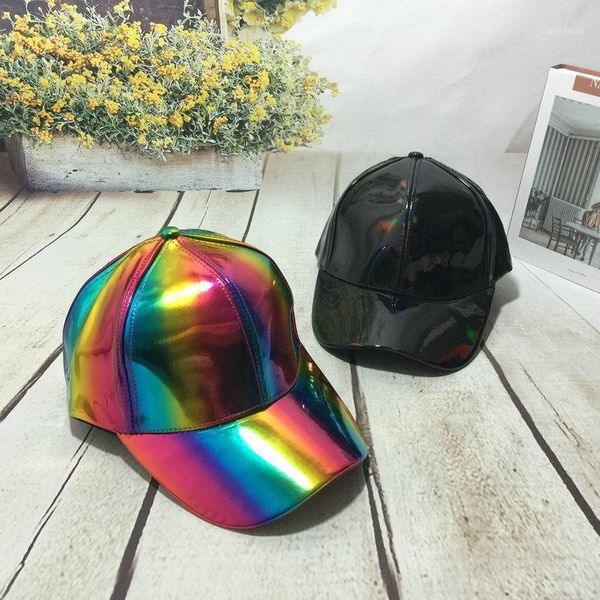 laser leather reflective hat fashion trend gradient colorful baseball cap berets, Blue;gray
laser leather reflective hat fashion trend gradient colorful baseball cap berets, Blue;gray