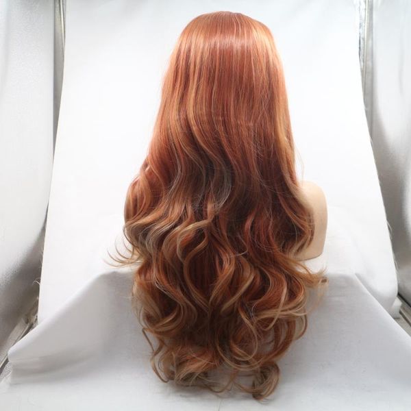 synthetic wigs venvee s sythetic body wave natural daily use brown color for black women
synthetic wigs venvee s sythetic body wave natural daily use brown color for black women