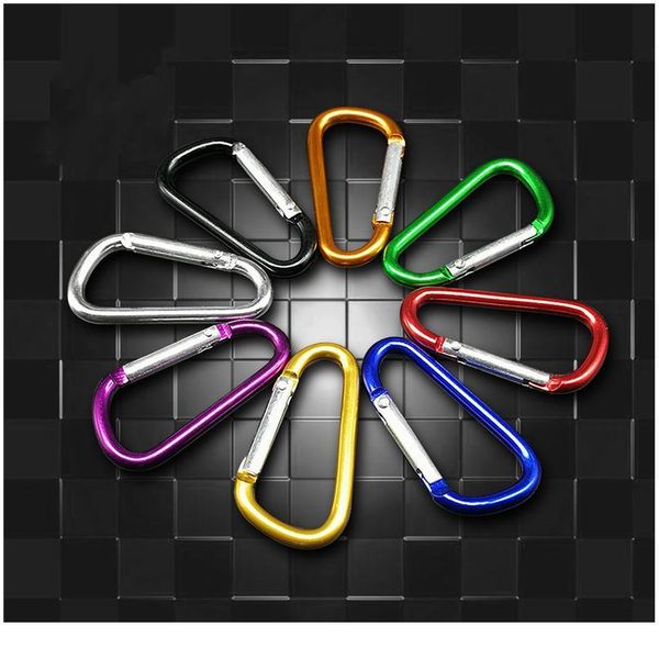 15pc aluminum carabiner d-ring outdoor spring snap clip hooks key chain clip snap hook karabiner camping jllnaa
15pc aluminum carabiner d-ring outdoor spring snap clip hooks key chain clip snap hook karabiner camping jllnaa