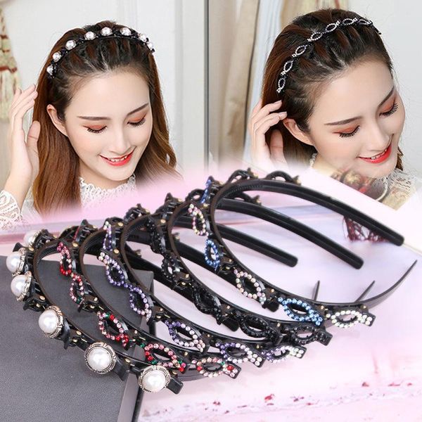 hair clips & barrettes double layer bands handmade pearl clip non-slip hoop fashion plastic braided hairstyle hairpin headband women headwea, Golden;silver
hair clips & barrettes double layer bands handmade pearl clip non-slip hoop fashion plastic braided hairstyle hairpin headband women headwea, Golden;silver