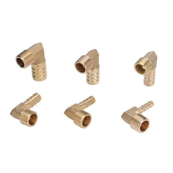watering equipments 3pcs brass 3/8" male thread 90° elbow connector 6/8/10/12/14/16mm hose barb connection coupling irrigation water pi
watering equipments 3pcs brass 3/8" male thread 90° elbow connector 6/8/10/12/14/16mm hose barb connection coupling irrigation water pi