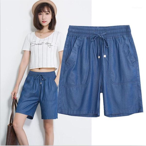 women's jeans 2021 solid all-match women pockets drawstring denim shorts summer mid waist slim short pants female casual, Blue
women's jeans 2021 solid all-match women pockets drawstring denim shorts summer mid waist slim short pants female casual, Blue