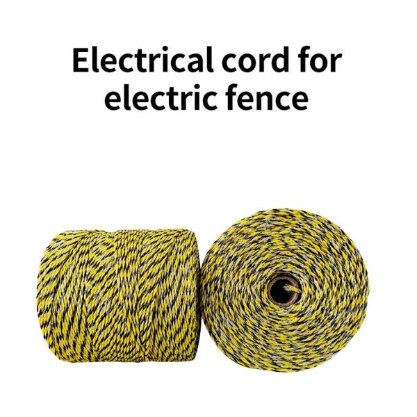 fencing, trellis & gates 500m roll electric fence rope nylon livestock wire stainless steel poly for animals farm horse sheep fencing
fencing, trellis & gates 500m roll electric fence rope nylon livestock wire stainless steel poly for animals farm horse sheep fencing