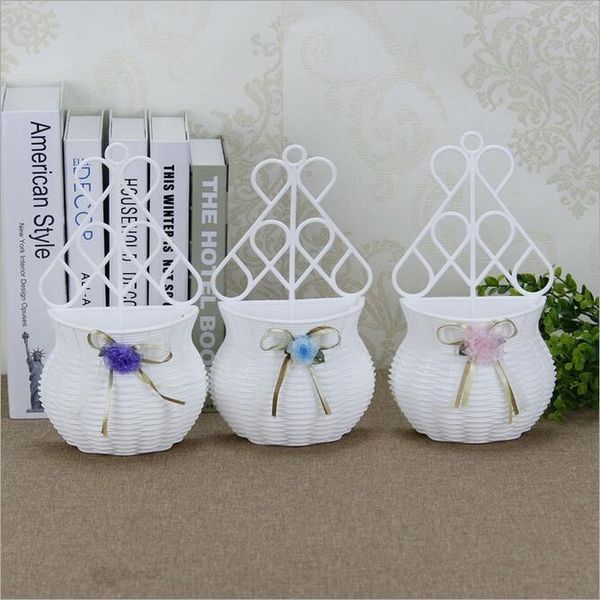 vases white plastic weave hanging basket vase flowerpot diy home decoration flower arrangement
vases white plastic weave hanging basket vase flowerpot diy home decoration flower arrangement