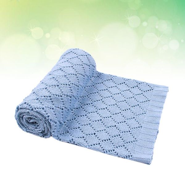 blankets & swaddling baby autumn winter blanket windproof stroller knitted hollowed-out (blue)
blankets & swaddling baby autumn winter blanket windproof stroller knitted hollowed-out (blue)