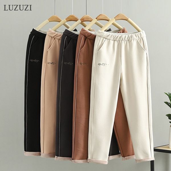 2021 new woolen winter thick warm sweet autumn thicken feleece trousers harem for women veet pants capris 33cu, Black;white
2021 new woolen winter thick warm sweet autumn thicken feleece trousers harem for women veet pants capris 33cu, Black;white