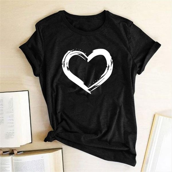 big love heart printed summer women t shirt short sleeve gym casual gothic harajuku tees female ropa mujer, White
big love heart printed summer women t shirt short sleeve gym casual gothic harajuku tees female ropa mujer, White