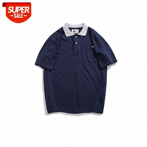 forn3 japanese simple polo shirt men's solid color casual lapel cityboy style loose short sleeves #zd8w, White;black
forn3 japanese simple polo shirt men's solid color casual lapel cityboy style loose short sleeves #zd8w, White;black