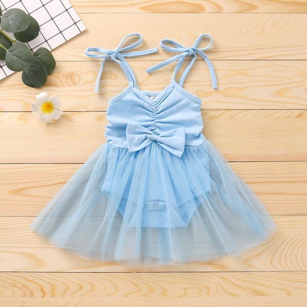 girl's dresses kid camisole romper dress with bow decoration mesh stitching sweet style summer clothing, Red;yellow
girl's dresses kid camisole romper dress with bow decoration mesh stitching sweet style summer clothing, Red;yellow