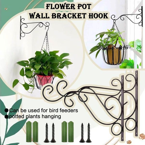 hooks & rails wall mounted floating shelves indoor and outdoor type plant pot hanging bracket hanger metal hook flower rack #4
hooks & rails wall mounted floating shelves indoor and outdoor type plant pot hanging bracket hanger metal hook flower rack #4