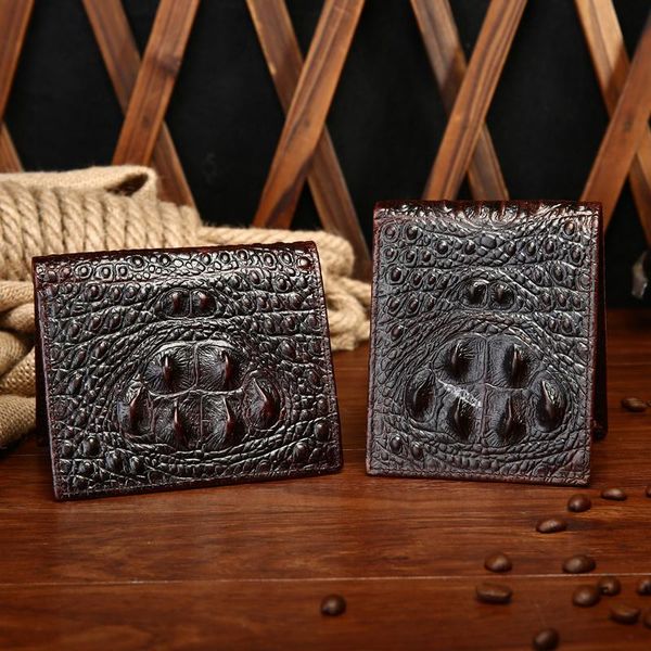 wallets mens wallet leather genuine short purse billetera hombre men vintage cartera crocodile horizontal vertical, Red;black
wallets mens wallet leather genuine short purse billetera hombre men vintage cartera crocodile horizontal vertical, Red;black