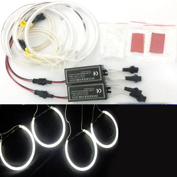 car headlights 4*131mm white light ccfl led angel eyes halo rings lighting headlight lamp for e36 e46 e39 e38
car headlights 4*131mm white light ccfl led angel eyes halo rings lighting headlight lamp for e36 e46 e39 e38