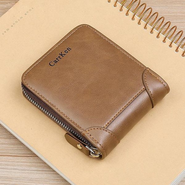 wallets men's leather wallet zipper small purse card holder man carteira masculina couro coin porte monnaie money bag 2021, Red;black
wallets men's leather wallet zipper small purse card holder man carteira masculina couro coin porte monnaie money bag 2021, Red;black