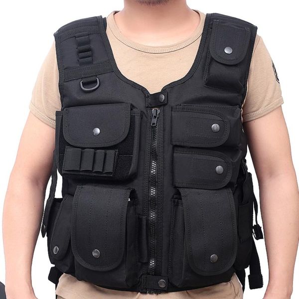 hunting jackets durable outdoor hiking camping 800d multi-pocket detachable molle vest black adventure accessories, Camo;black
hunting jackets durable outdoor hiking camping 800d multi-pocket detachable molle vest black adventure accessories, Camo;black