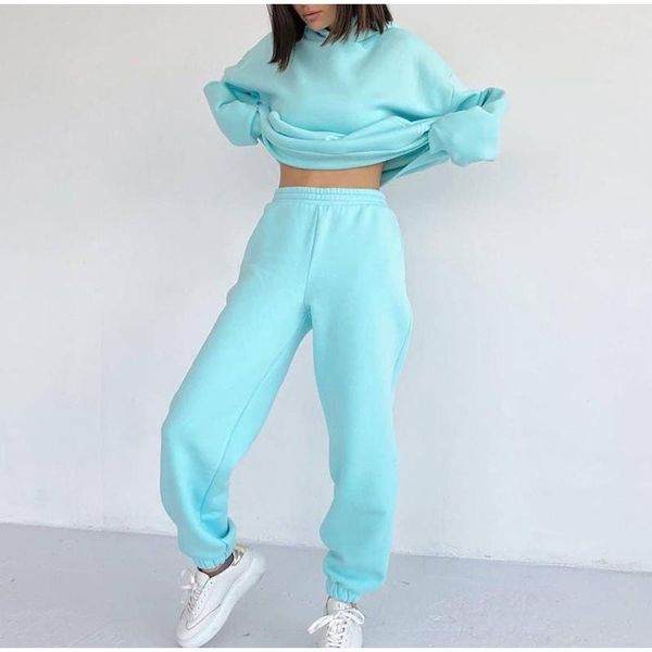 women's two piece pants two-piece fleece tracksuit set outfits winter warm ladies casual sweatshirts women hoodie sweatsuits female pul, White
women's two piece pants two-piece fleece tracksuit set outfits winter warm ladies casual sweatshirts women hoodie sweatsuits female pul, White