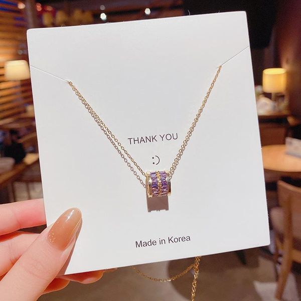 pendant necklaces simple charms purple rhinestone for women fashion jewelry 2021 cute trendy good gift, Silver
pendant necklaces simple charms purple rhinestone for women fashion jewelry 2021 cute trendy good gift, Silver