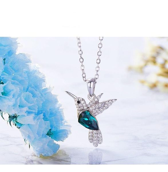 pendant necklaces wholesale hummingbird necklace trochilus with crystal jewelry 12pcs/lot, Silver
pendant necklaces wholesale hummingbird necklace trochilus with crystal jewelry 12pcs/lot, Silver