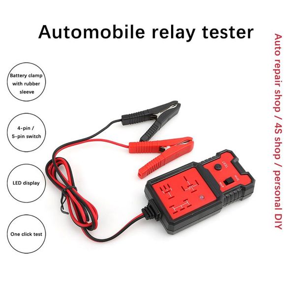 diagnostic tools 12v battery checker car load tester four-pin five-pin relay universal electronic automotive
diagnostic tools 12v battery checker car load tester four-pin five-pin relay universal electronic automotive
