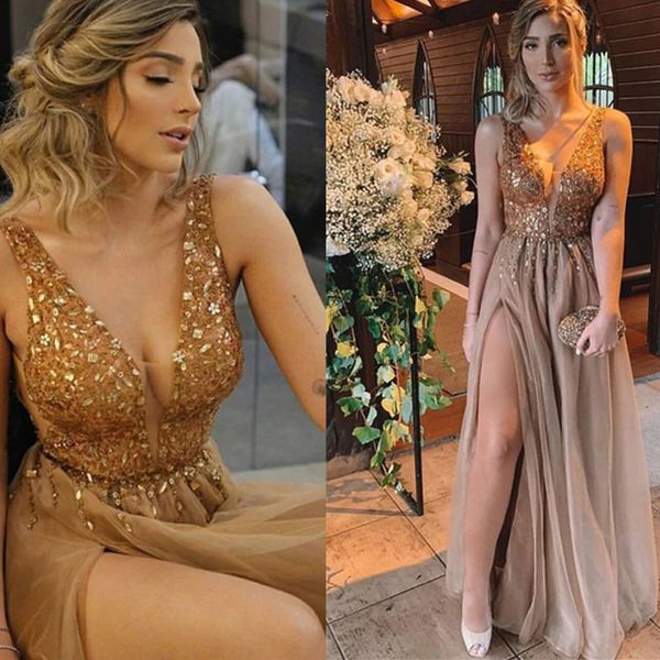 2022 gold v-neck evening dresses high side split strapless a-line prom dress party wear custom made robes de soirée formal gowns, Black;red
2022 gold v-neck evening dresses high side split strapless a-line prom dress party wear custom made robes de soirée formal gowns, Black;red