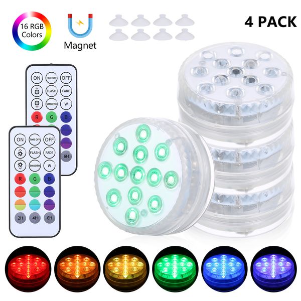 2021 new 16 submersible colors lights with magnet and suction pond underwater source led night light to fishtank pool pv6i
2021 new 16 submersible colors lights with magnet and suction pond underwater source led night light to fishtank pool pv6i