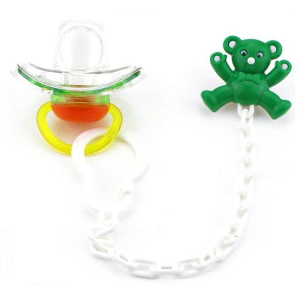 pacifiers# baby pacifier food grade silicone lip mouth infant soother holder teether flat nipple with anti-drop chain dust cover
pacifiers# baby pacifier food grade silicone lip mouth infant soother holder teether flat nipple with anti-drop chain dust cover