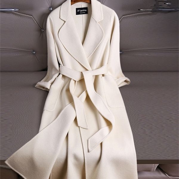 kmetram real wool coat autumn winter jacket women fashion woolen coat female korean long jackets windbreaker manteau femme 819 t200828, Black
kmetram real wool coat autumn winter jacket women fashion woolen coat female korean long jackets windbreaker manteau femme 819 t200828, Black