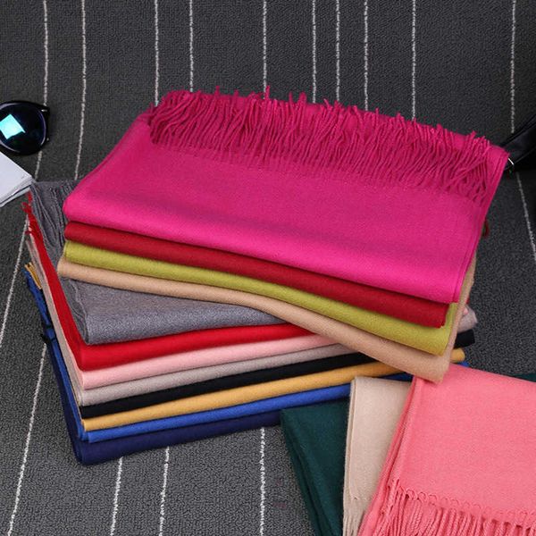 pure cashmere like scarf in autumn and winter of 2021, Blue;gray