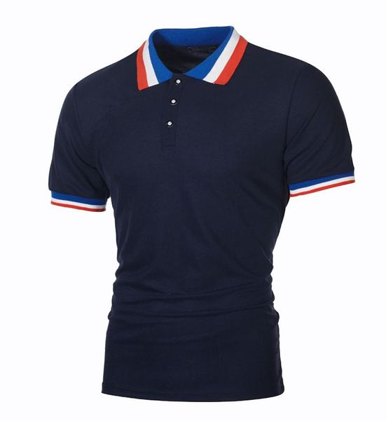 men's polos 2021 male business shirt patchwork collar short sleeve lapel pullover fashion t-shirt for men casual slim blouse, White;black
men's polos 2021 male business shirt patchwork collar short sleeve lapel pullover fashion t-shirt for men casual slim blouse, White;black