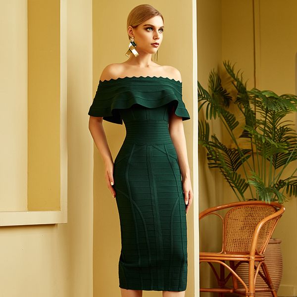 women deep green off shoulder rayon bandage dressed celebrity club night runway dress party lxpr, White
women deep green off shoulder rayon bandage dressed celebrity club night runway dress party lxpr, White