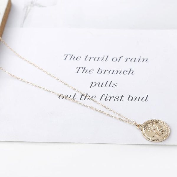 pendant necklaces rose flower printing necklace for women fashion sweet jewelry female trendy link chain gift girlfriend, Silver
pendant necklaces rose flower printing necklace for women fashion sweet jewelry female trendy link chain gift girlfriend, Silver