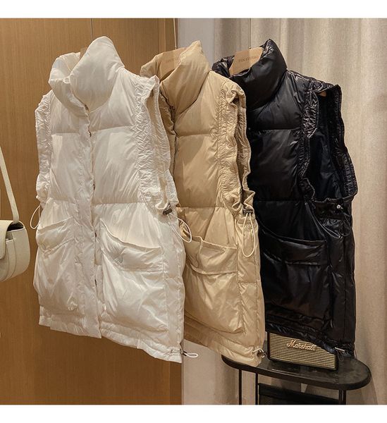 vests off season welfare feedback fashion stand collar white duck down female down et vt autumn winter et mj0744, Black;white
vests off season welfare feedback fashion stand collar white duck down female down et vt autumn winter et mj0744, Black;white