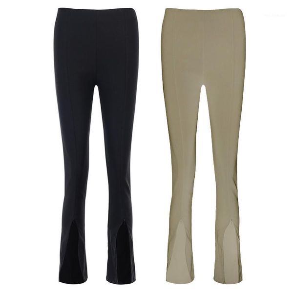 women high waisted solid color pencil pants zipper slit hem bodycon skinny trousers office lady stretch streetwear women's & capris, Black;white
women high waisted solid color pencil pants zipper slit hem bodycon skinny trousers office lady stretch streetwear women's & capris, Black;white