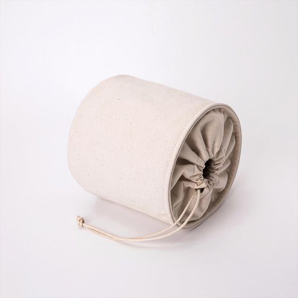 in storage liner canvas bucket cosmetic bag ladies finishing