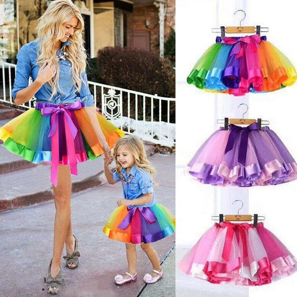 women girl rainbow tutu skirt multicolour petticoat kid costume ballet dance mini gauze party princess skirt, Blue
women girl rainbow tutu skirt multicolour petticoat kid costume ballet dance mini gauze party princess skirt, Blue