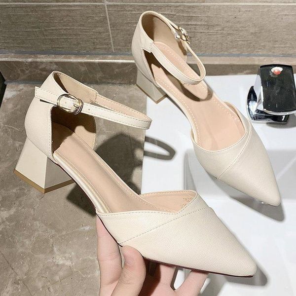 sandals straps comfort shoes for women med high heels buckle closed medium high-heeled clear pointed elastic band block sweet s, Black
sandals straps comfort shoes for women med high heels buckle closed medium high-heeled clear pointed elastic band block sweet s, Black